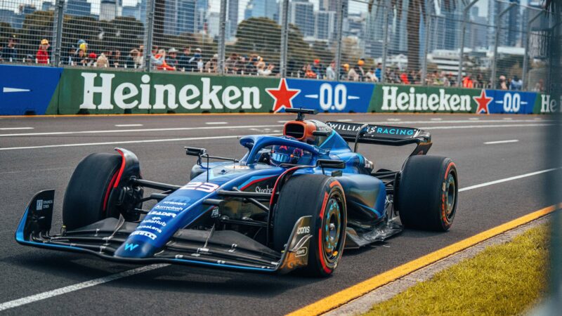 Alex Albon in 2023 Australian GP
