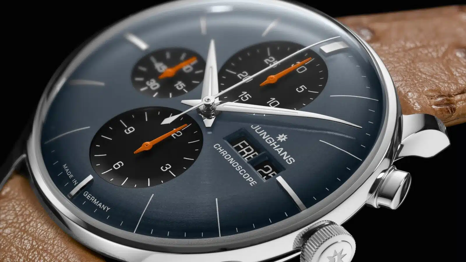 Close up of Junghans face