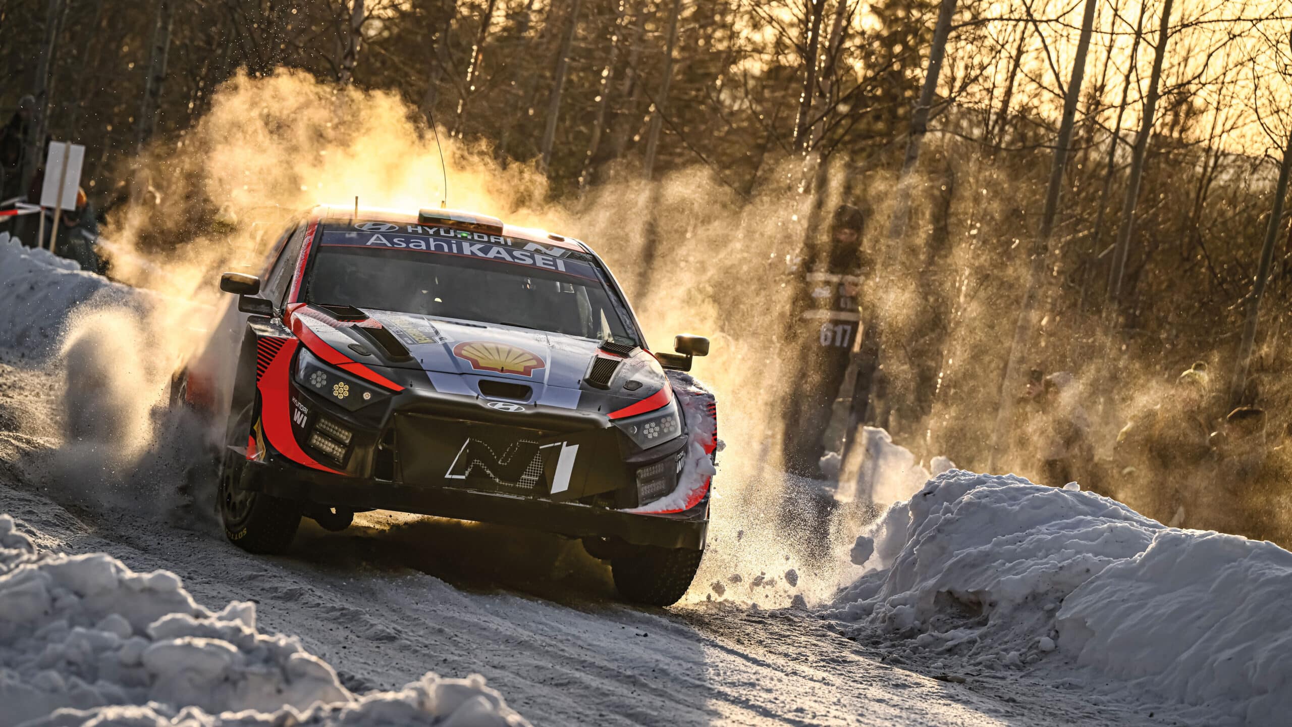 Craig Breen Rally in the snow