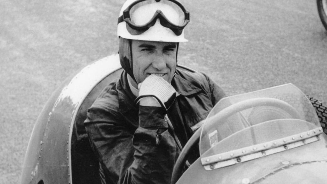 Kennerth McAlpine behind the wheel