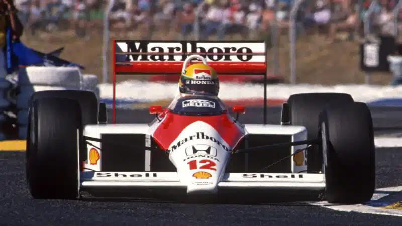 Ayrton Senna McLaren French GP Paul Ricard