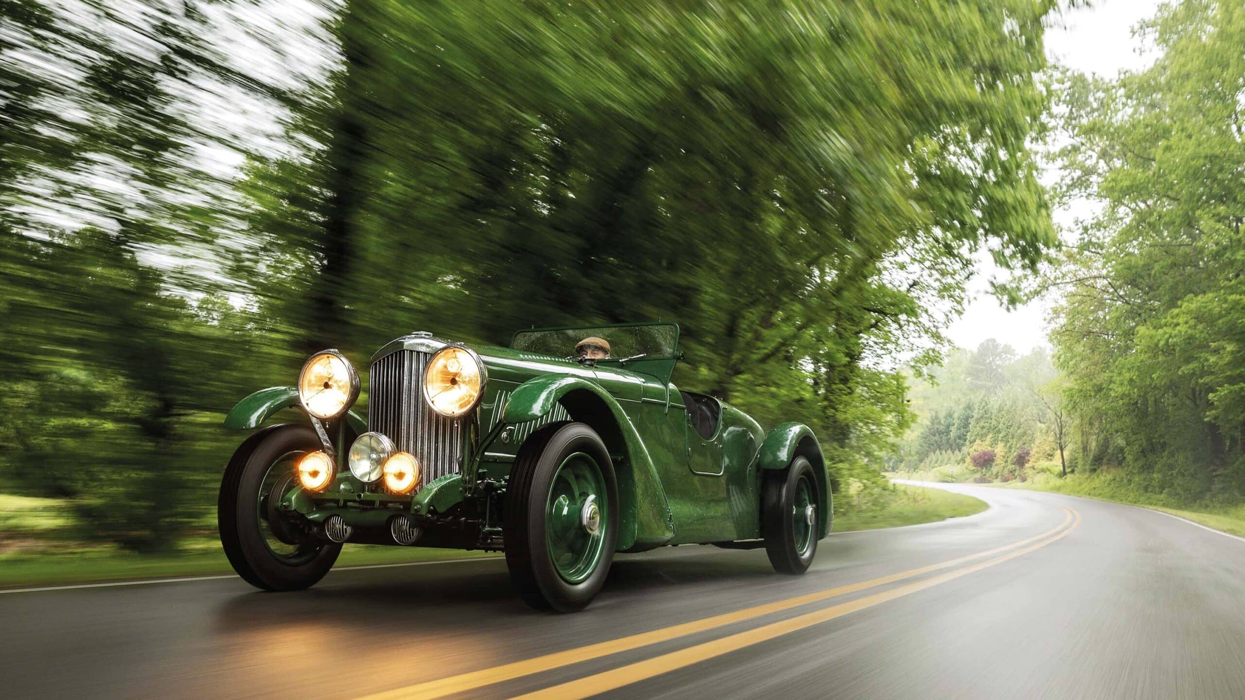 Bentley 4½ litre front