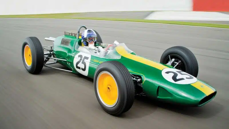 David Coulthard Lotus 25 Silverstone