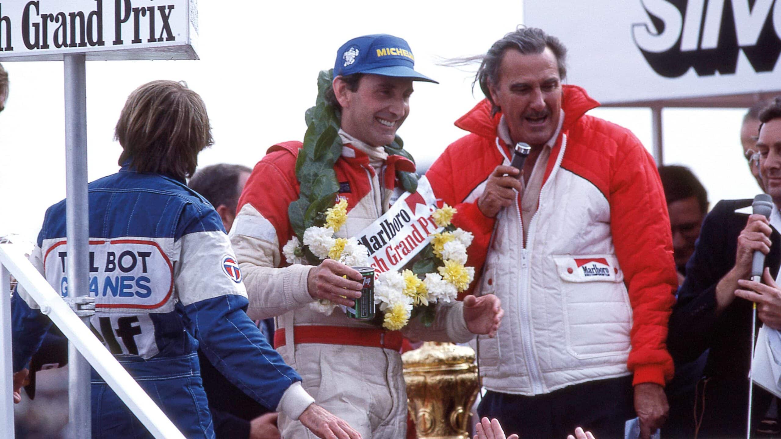 John Watson wins the British GP