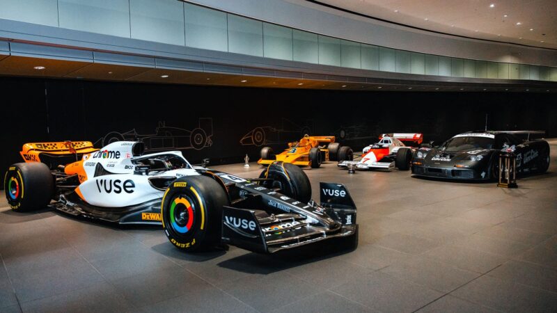 McLaren 2023 Monaco GP Triple Crown livery