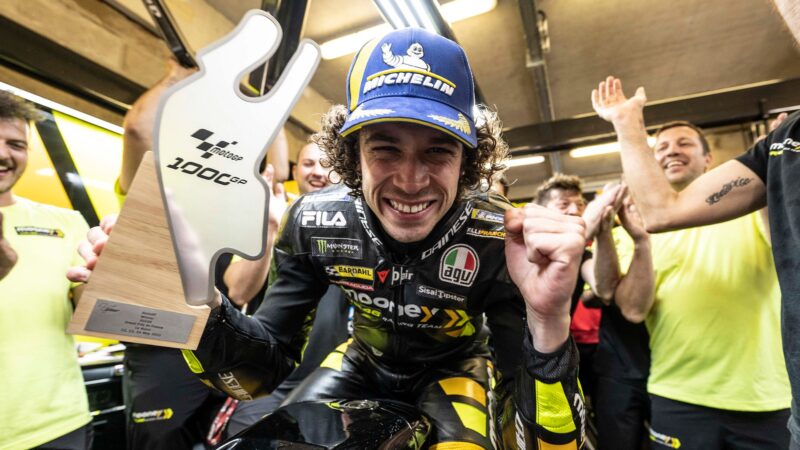 Bezzecchi Le Mans victory