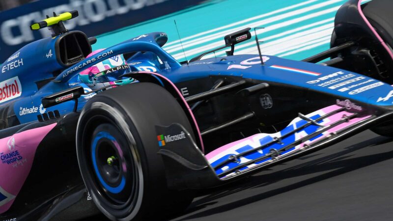 Pierre Gasly Alpine Miami GP