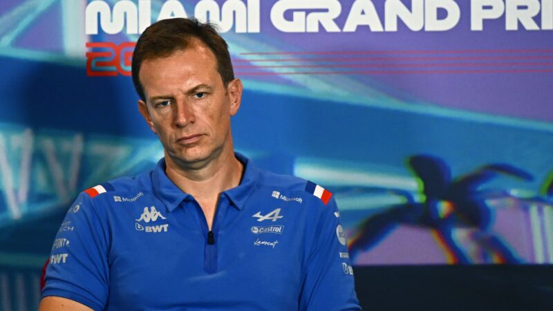 Alpine CEO Laurent Rossi
