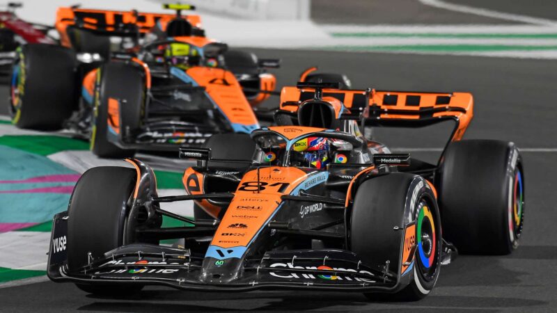 2 2023 Saudi Arabian GP OSCAR PIASTRI MCLAREN