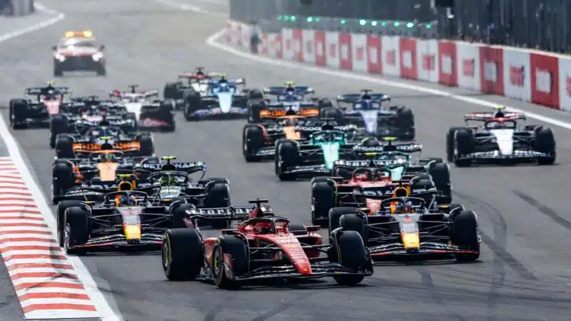 2023 Azerbaijan sprint start