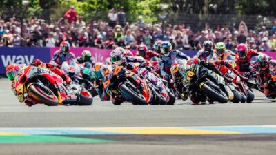 Honda Marc Marquez Miller Marini Le Mans Marquez crashed out 2023