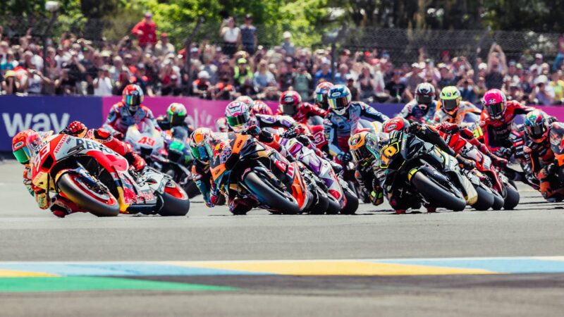 Honda Marc Marquez Miller Marini Le Mans Marquez crashed out 2023