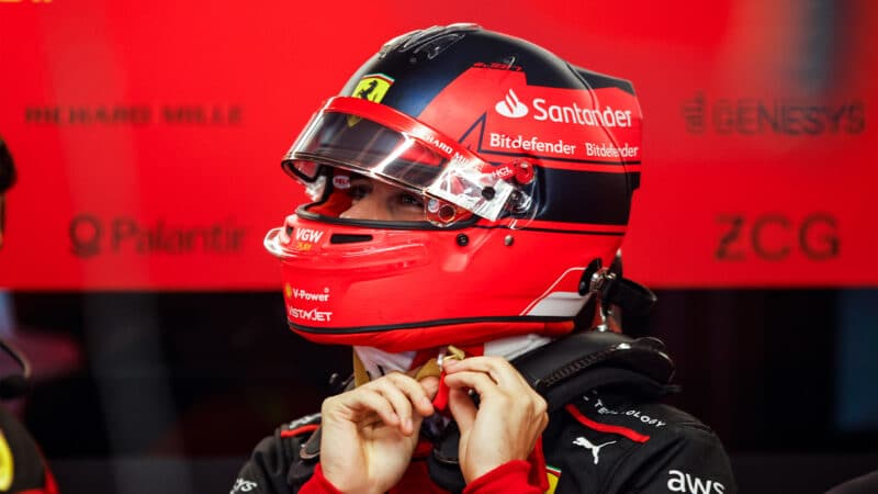 Leclerc Villeneuve helmet Canada 2023