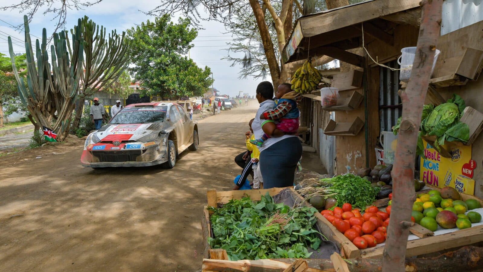 Ogier WRC Rally in Kenya