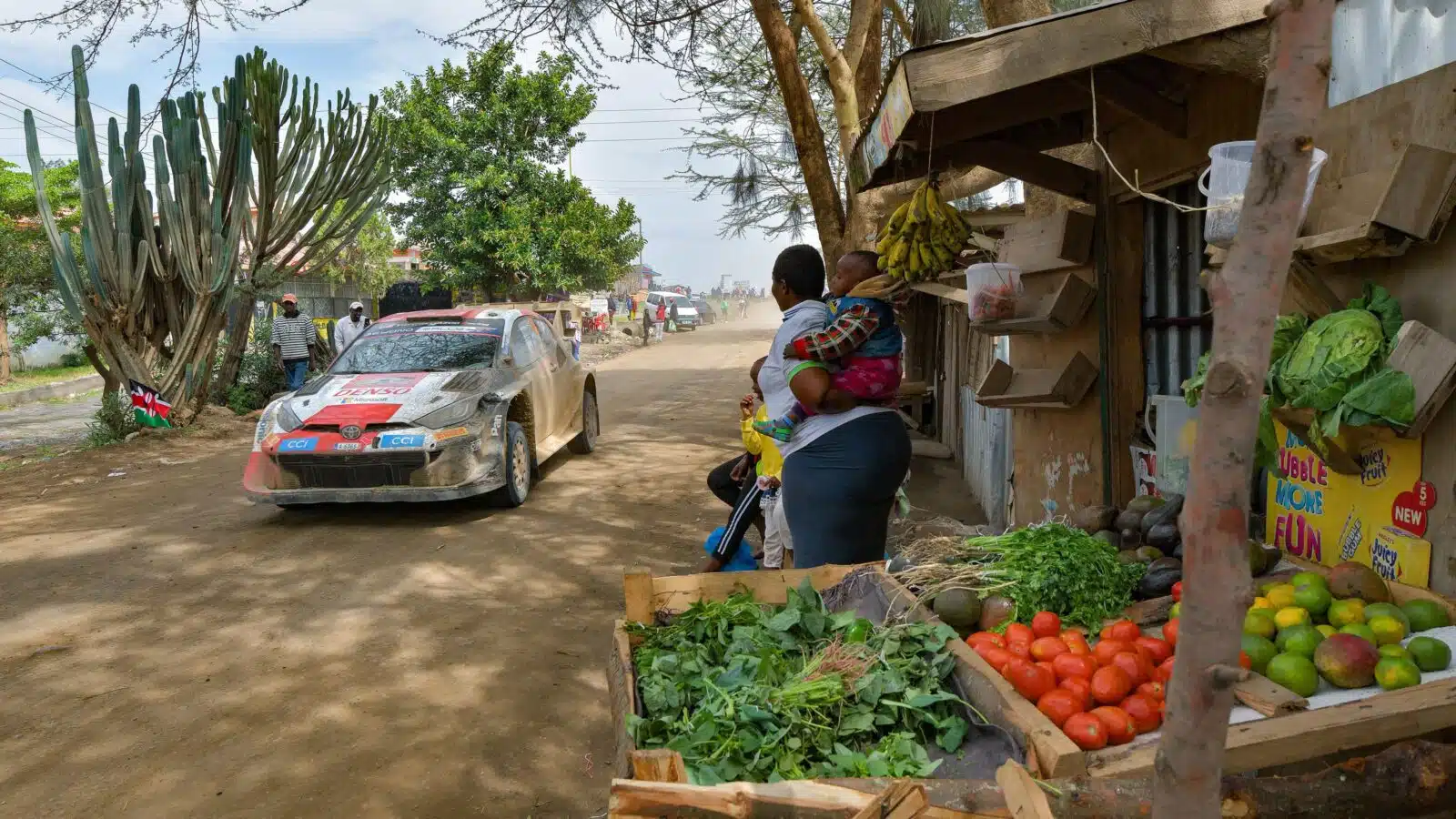 Ogier WRC Rally in Kenya