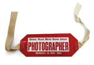 Vintage press passes