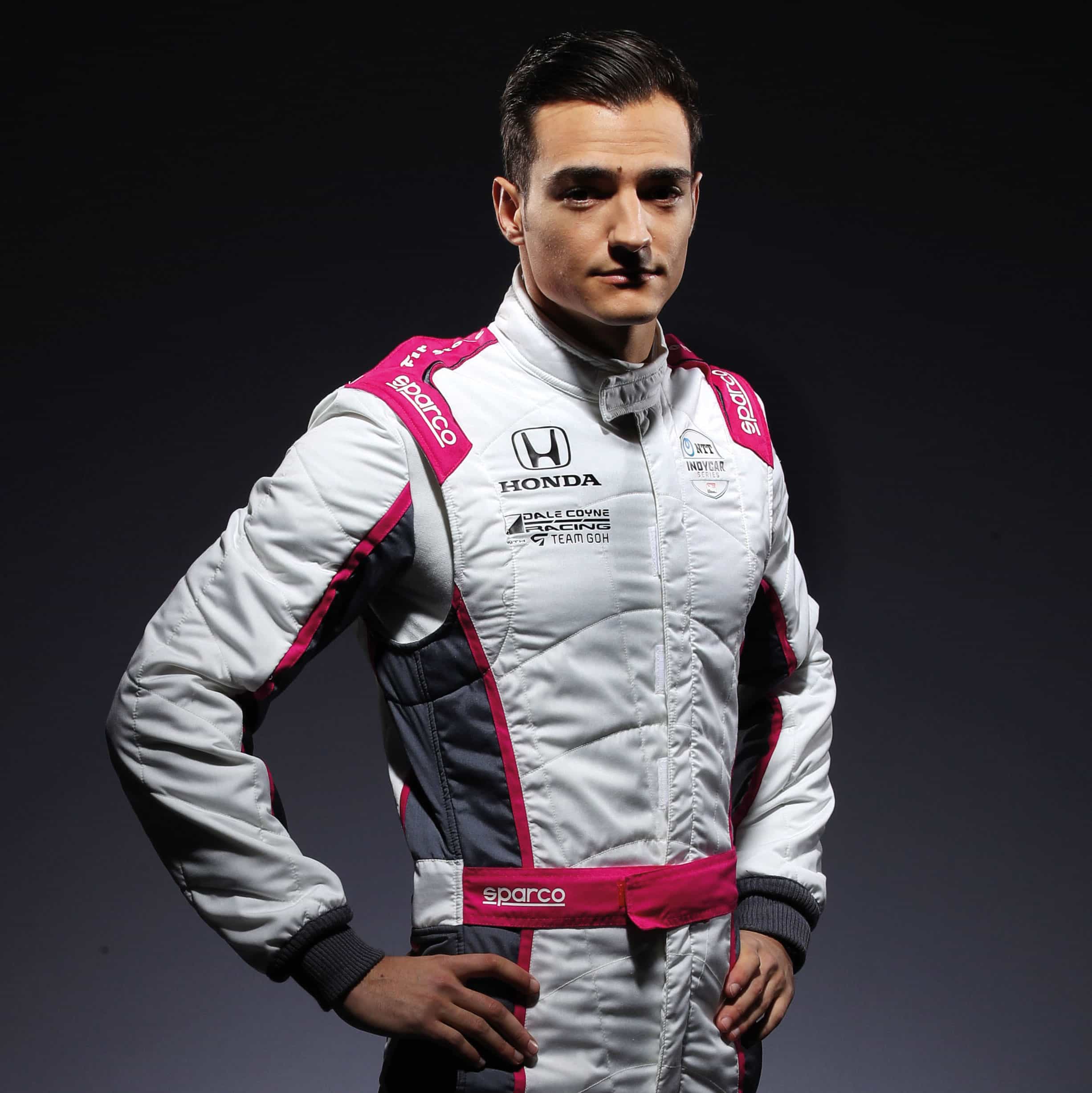 Alex Palou mid range photo shoot