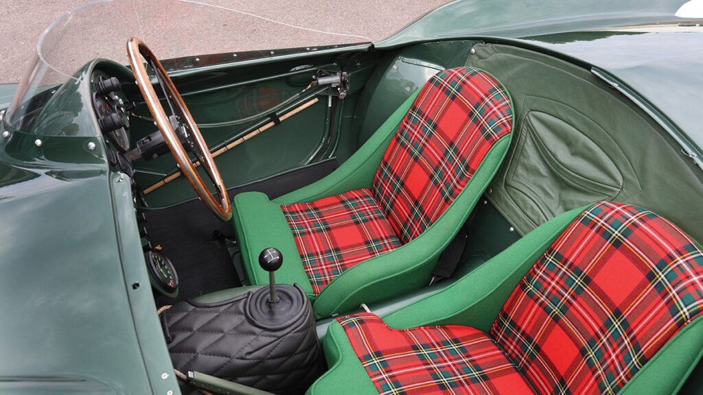 Aston Martin DB3S interior
