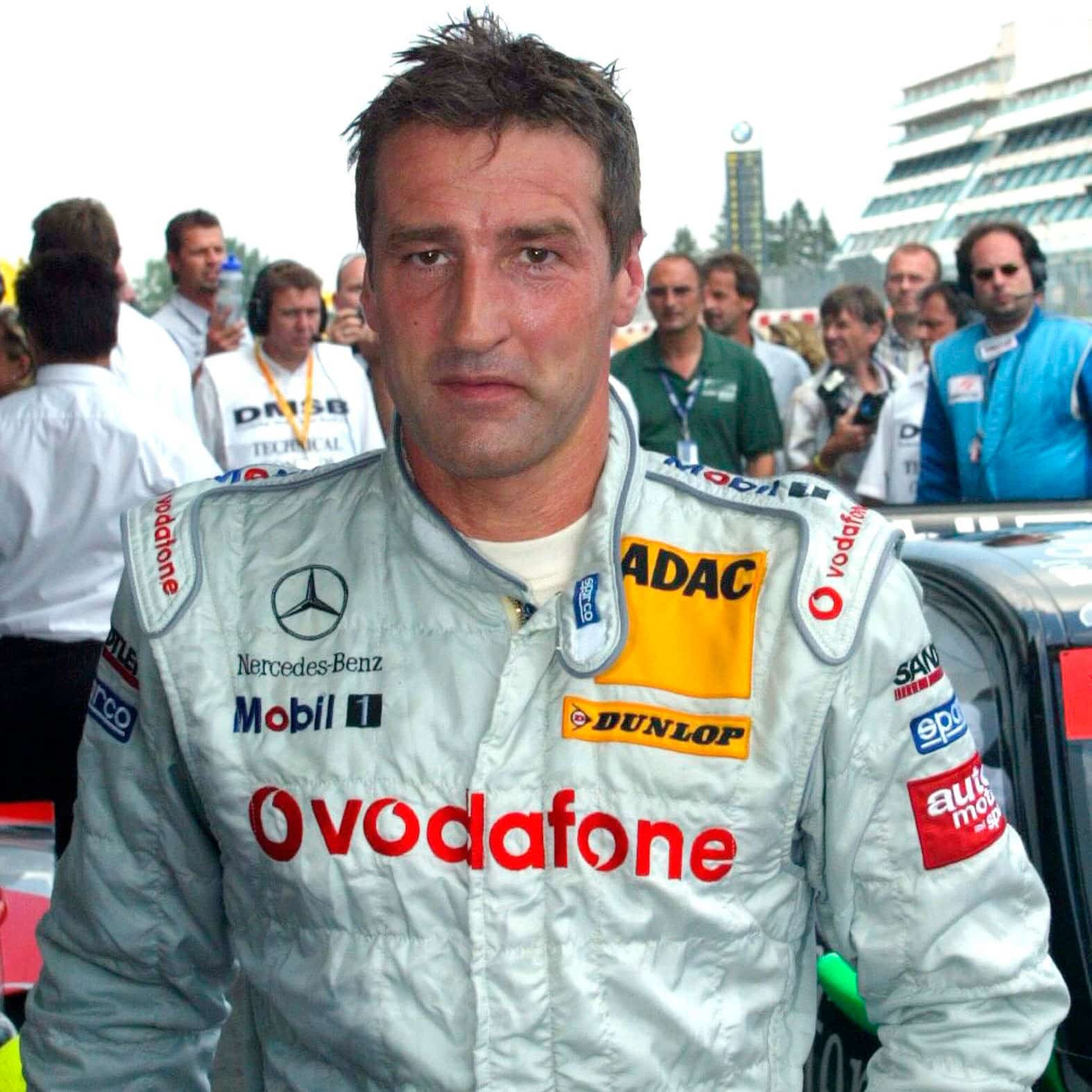 Bernd Schneider mid body shot