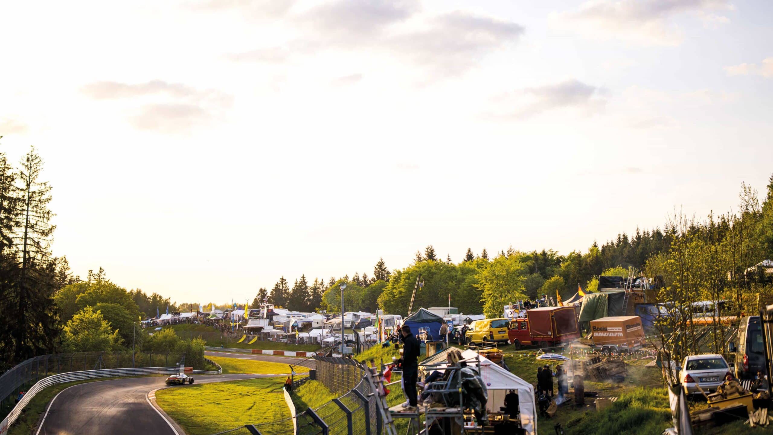 Campsite at Nurburgring 24 Hours
