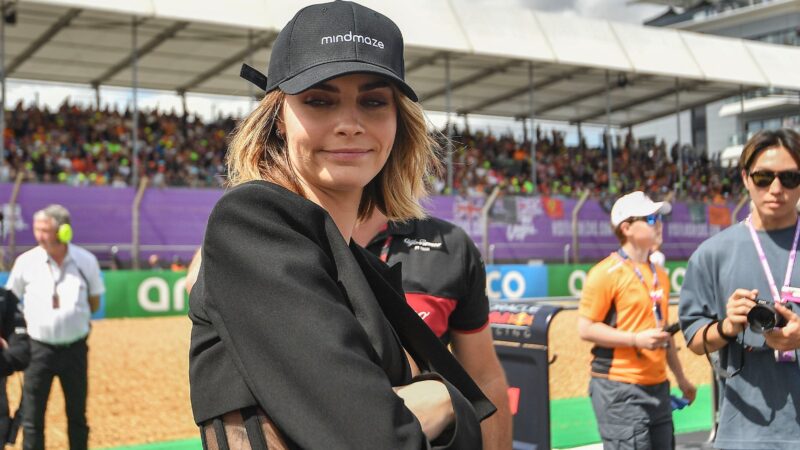 Cara Delevigne at 2023 British GP