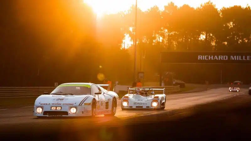 Ferrari 512 BBLM at 2023 Le Mans Classic