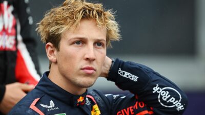 Liam Lawson ahead of 2025 F1 Australian Grand Prix