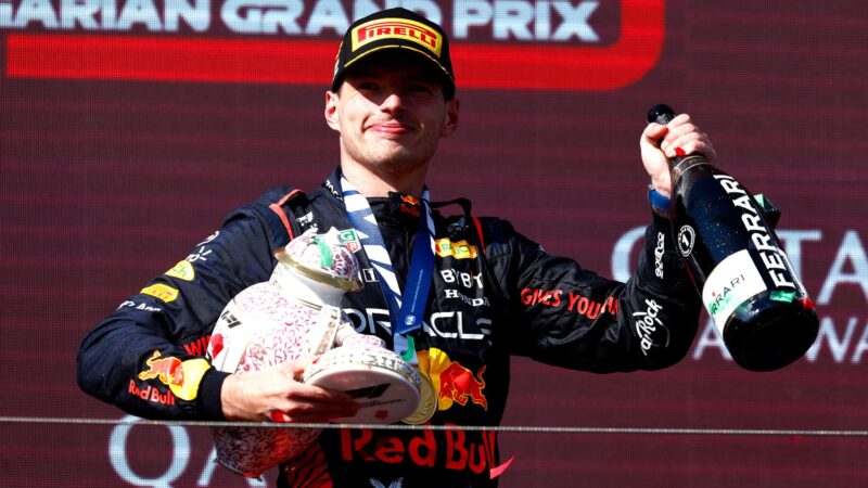 Max Verstappen Red Bull 2023 Hungarian GP