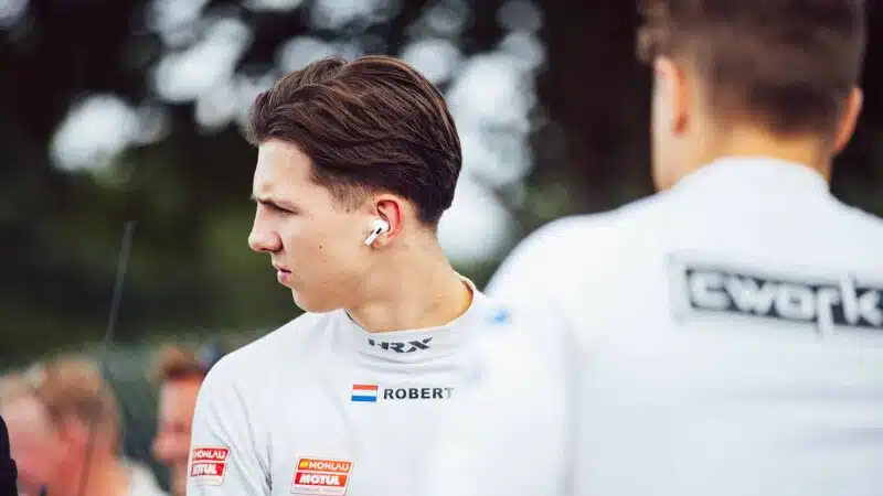 Robert de Haan at Oulton Park in 2023