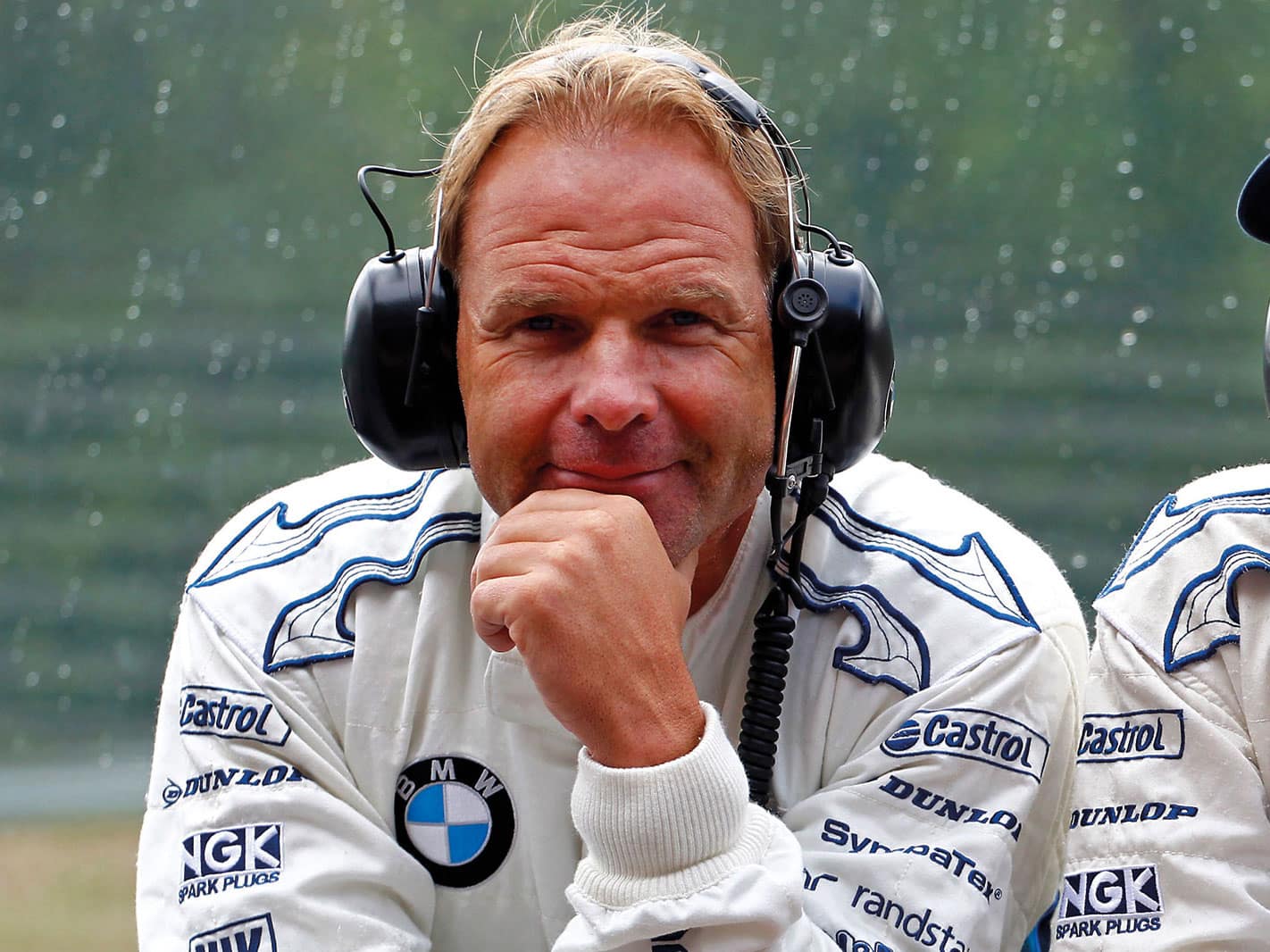 Uwe Alzen smiles for the camera