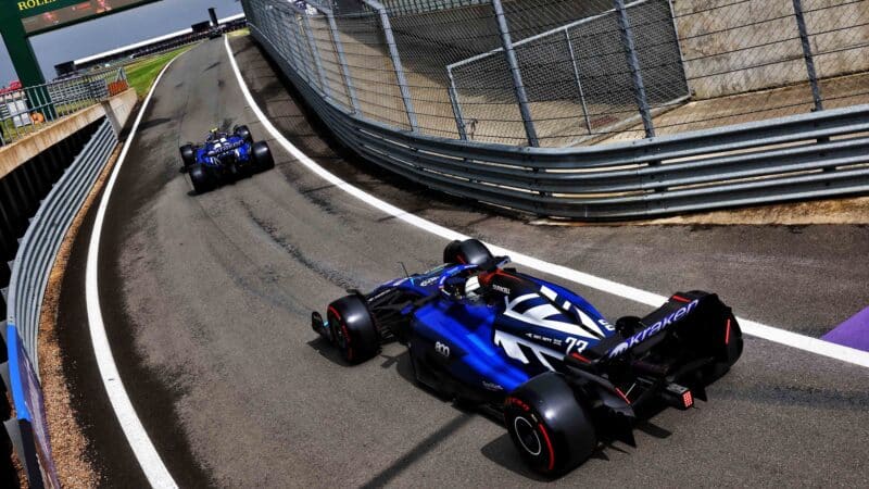 Williams-exit-Silverstone-pitlane-at-2023-British-Grand-Prix