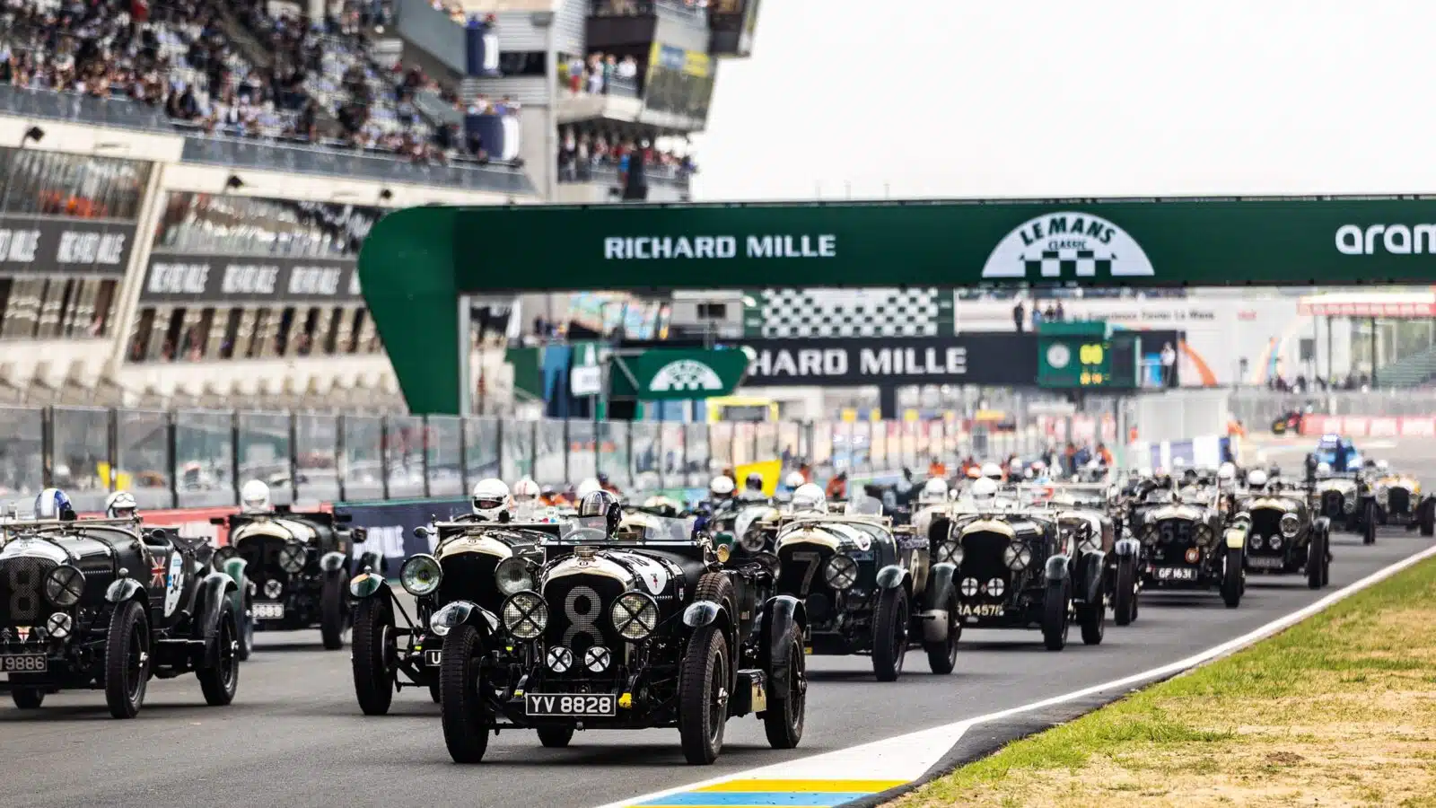 over 80 Bentleys at la Sarthe
