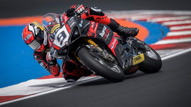Barni Panigale of Danilo Petrucci in 2023 World Superbike