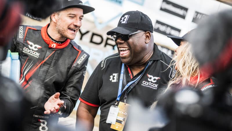 Car Cox Extreme E team