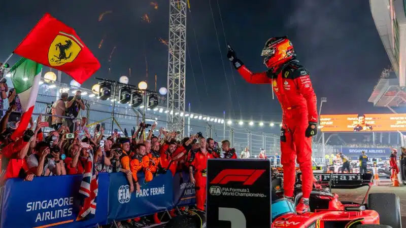 Carlos Sainz Singapore GP