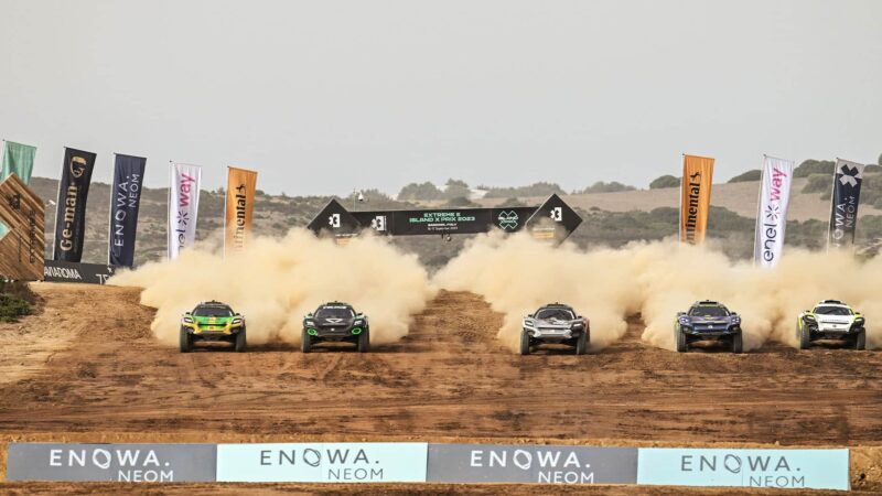 Extreme E Sardinia start 2