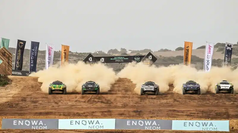 Extreme E Sardinia start 2