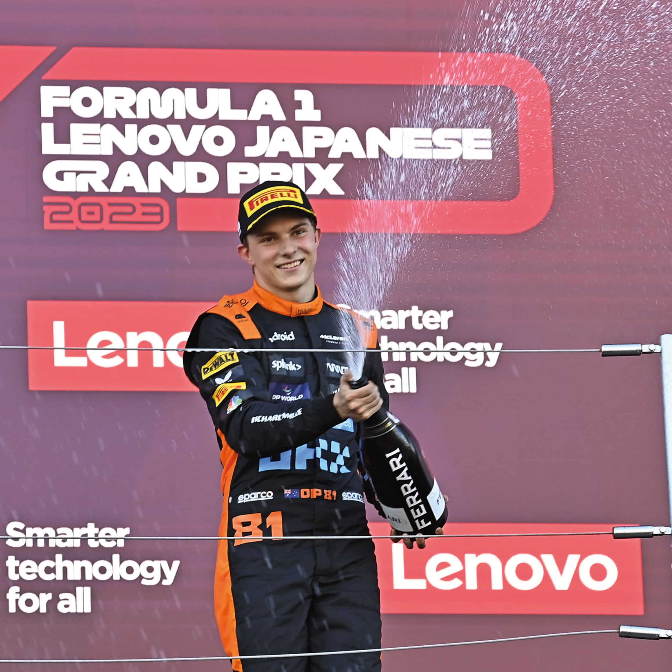 Piastri podium in Suzuka