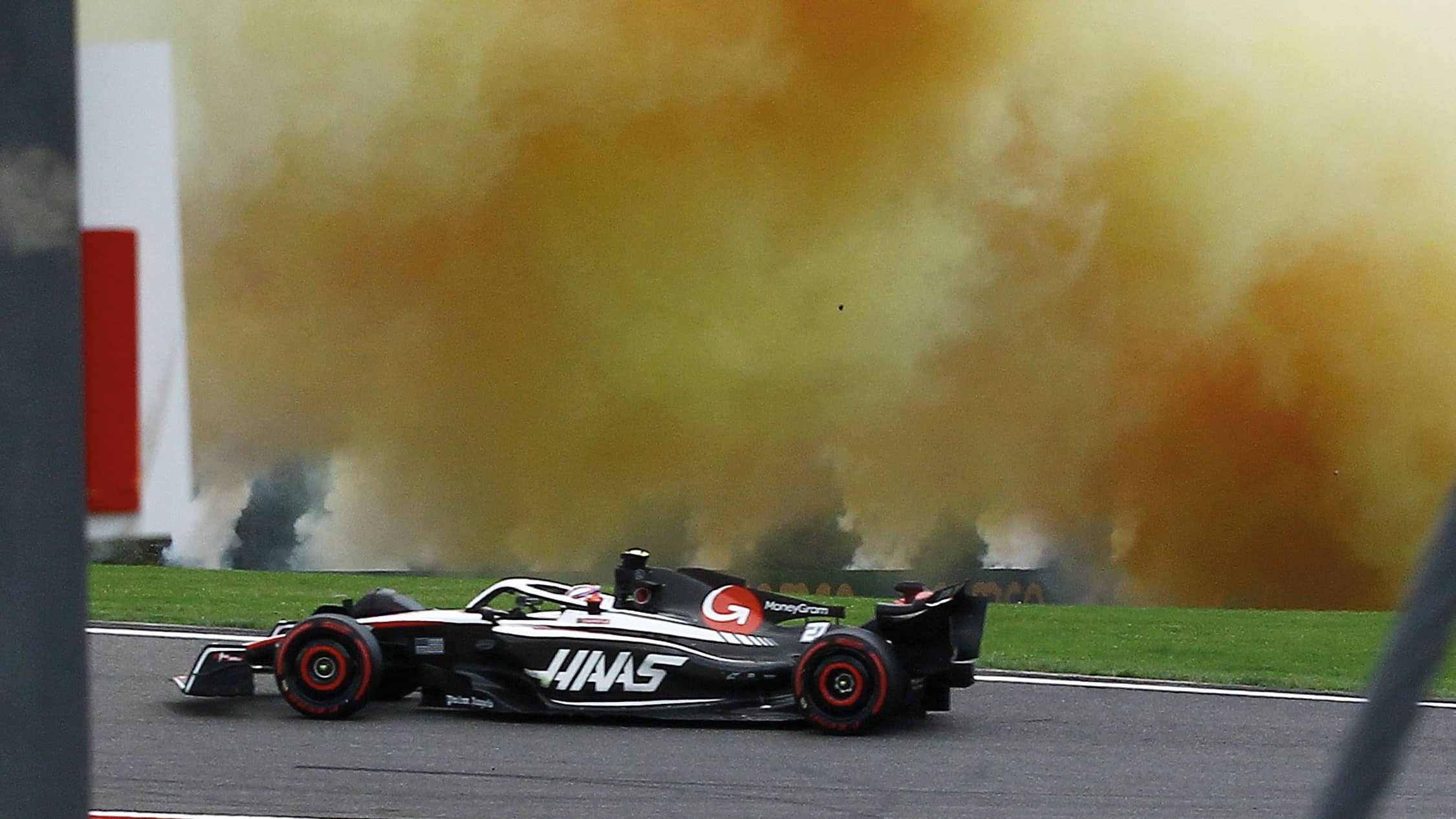 Haas on track at Hungary