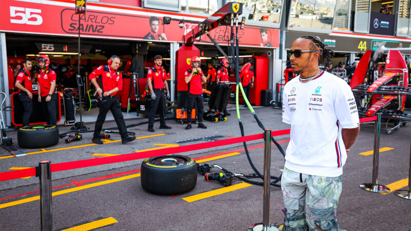 Lewis Hamilton Ferrari