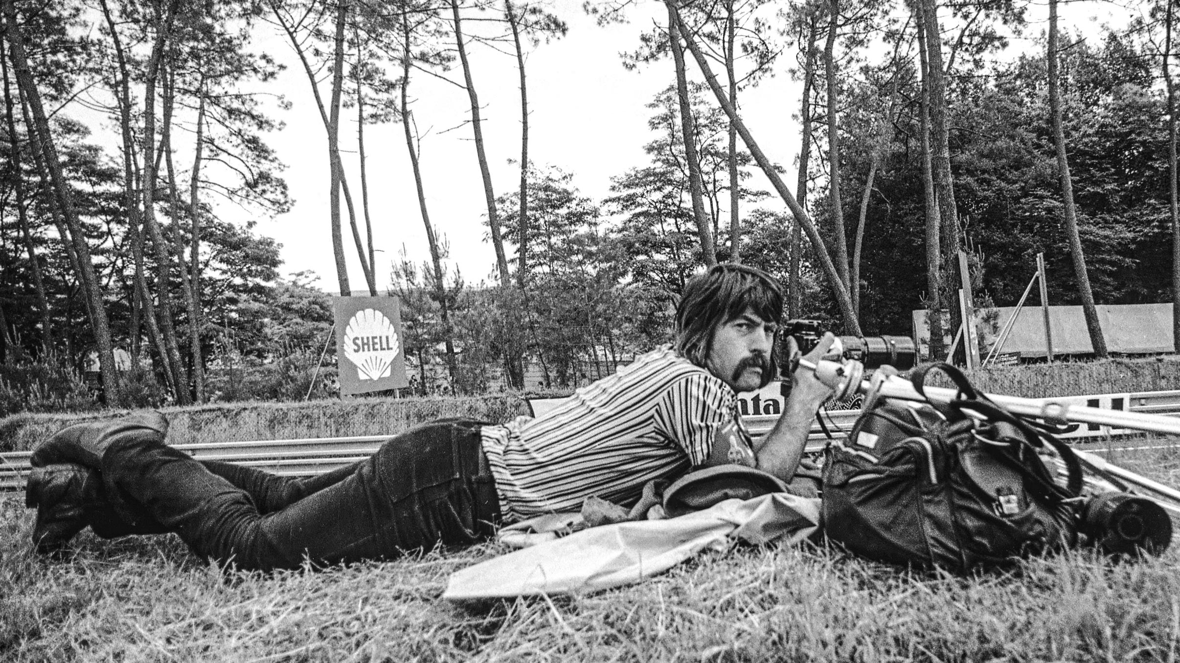 Rainer W Schlegelmilch with Camera