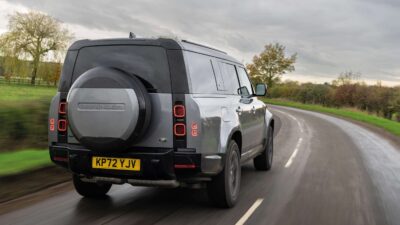 Defender 130 rear