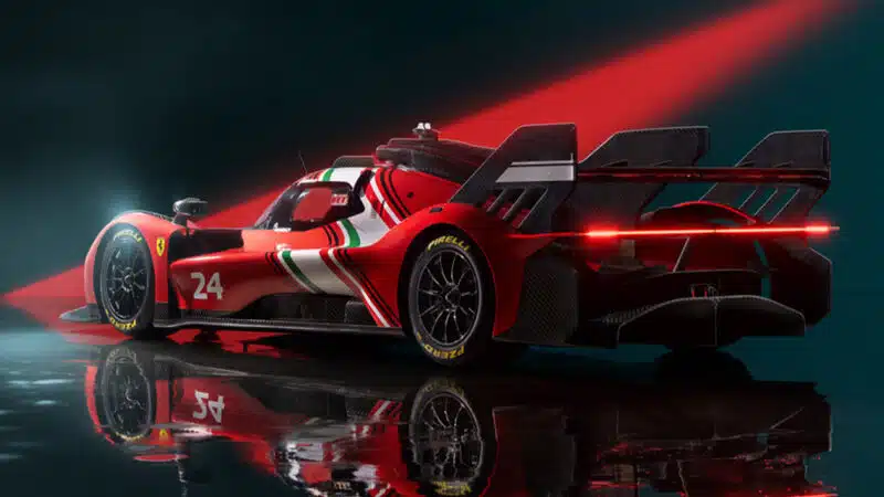 Ferrari 499P modificata rear