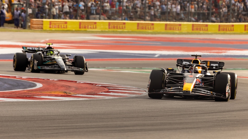 Lewis Hamilton in Austin