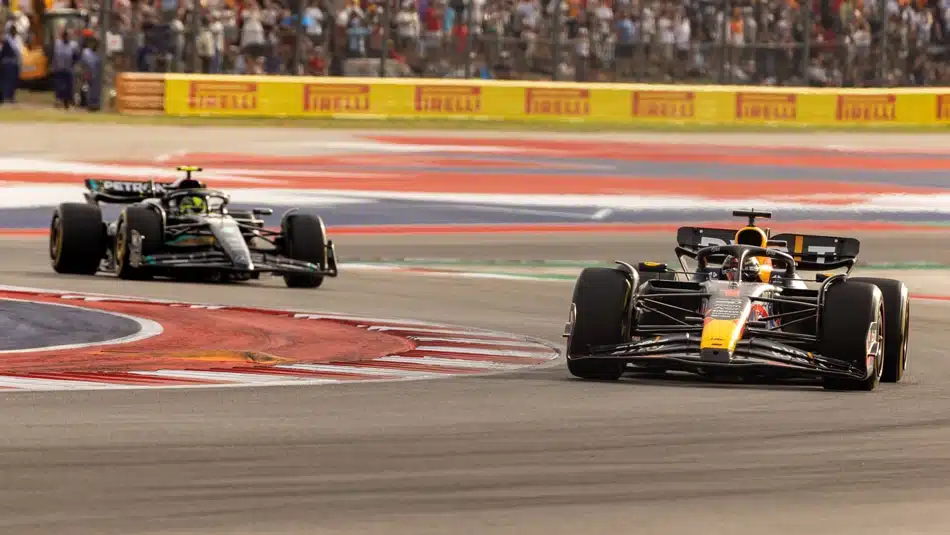 Lewis Hamilton in Austin