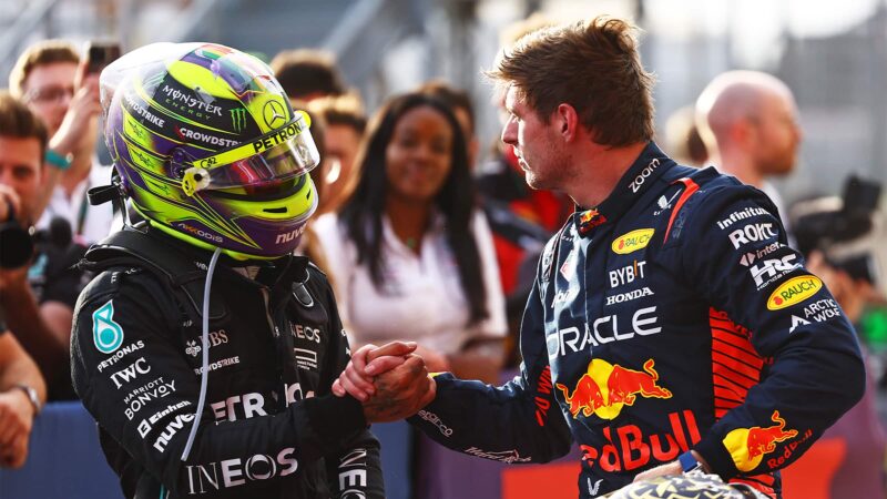 Lewis Hamilton Max Verstappen feature