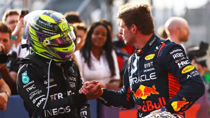 Lewis Hamilton Max Verstappen feature