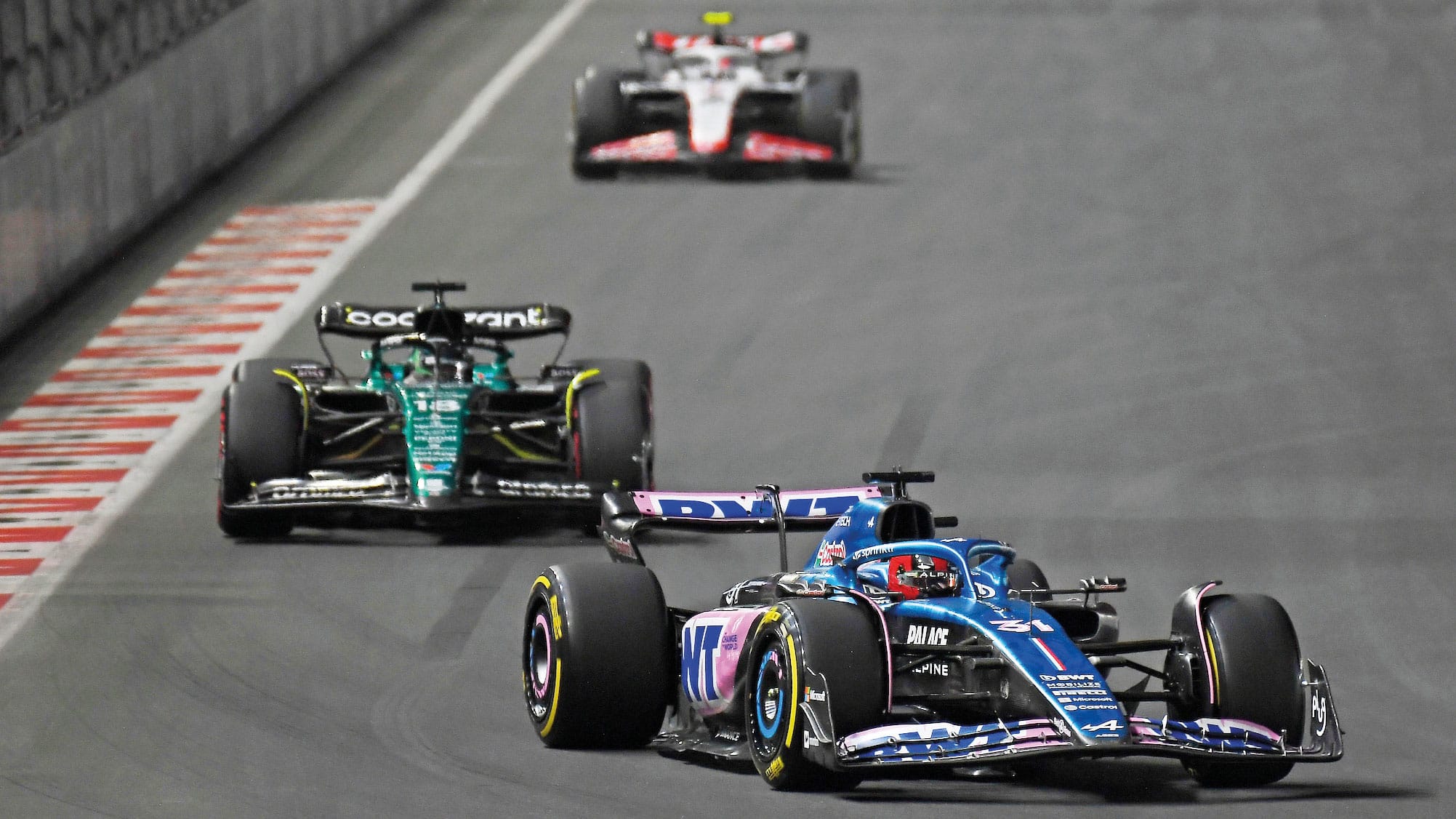 Esteban Ocon at Vegas GP