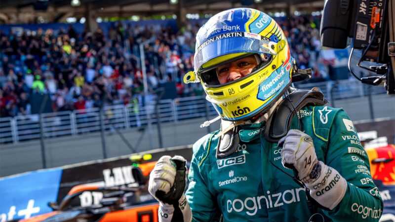 Fernando Alonso 2023 Sao Paulo Grand Prix