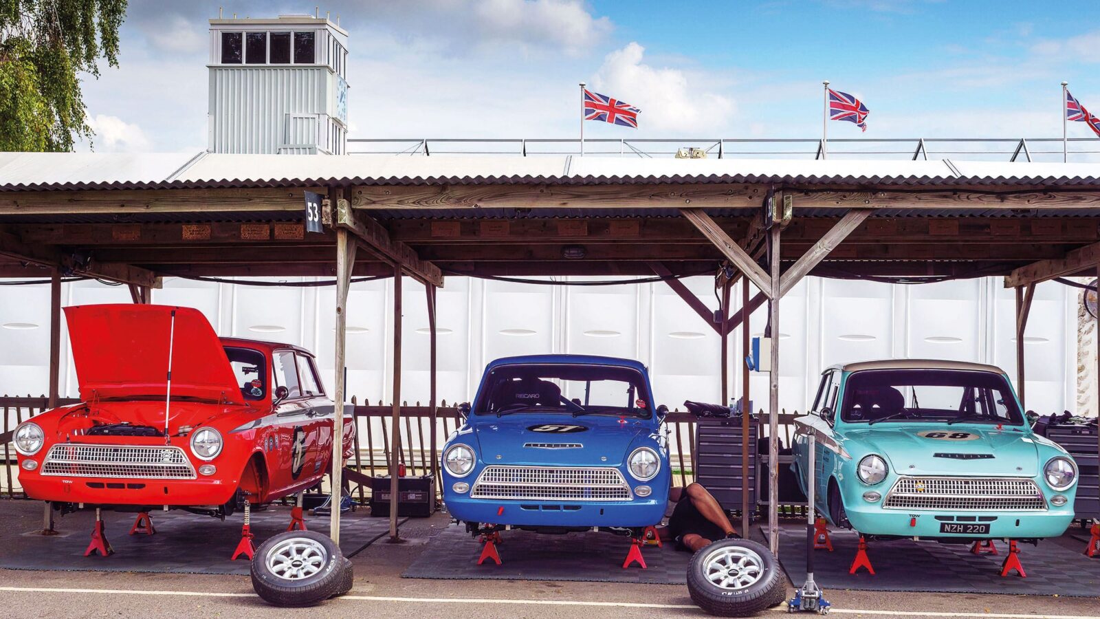 Jordan team for the 2022 Goodwood Revival